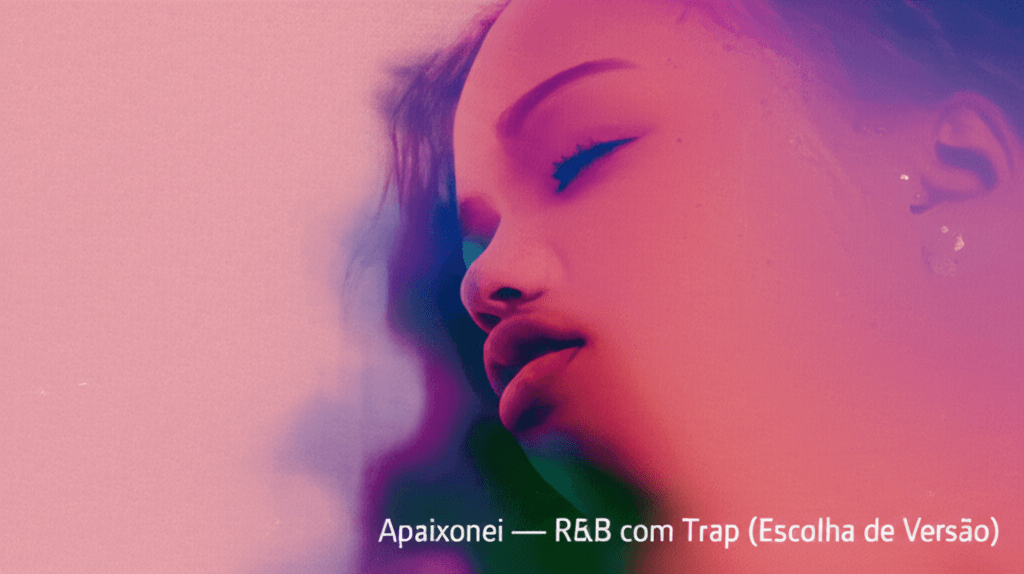 Me Apaixonei — R&B com Trap (Escolha de Versão) 2