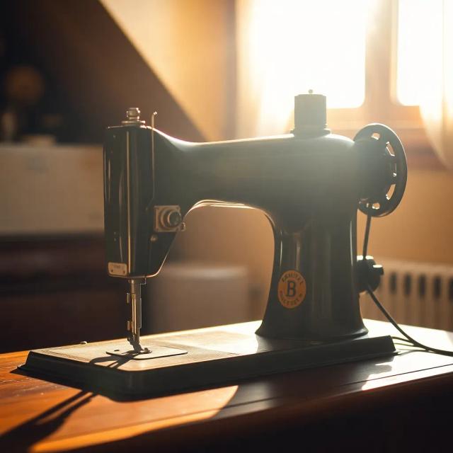 Blue Button Cardigan — Grandmother's Song 1