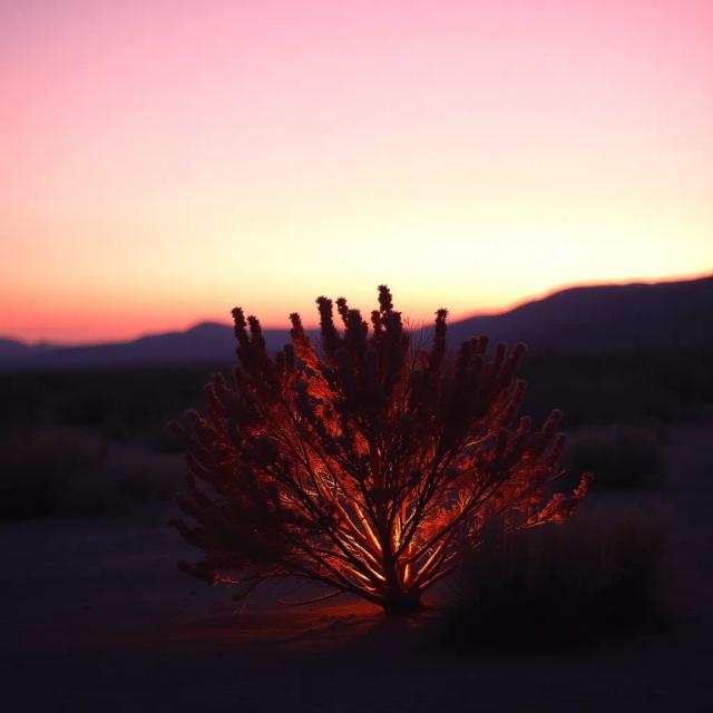 Moses in the Firelight 1