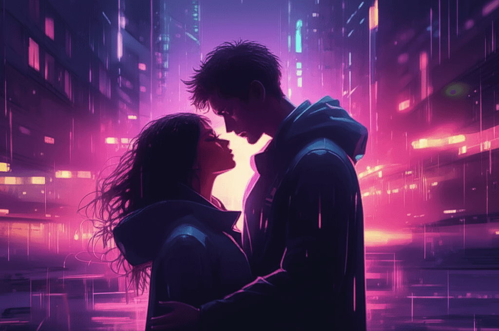 Electric Hearts in Violet Night 2