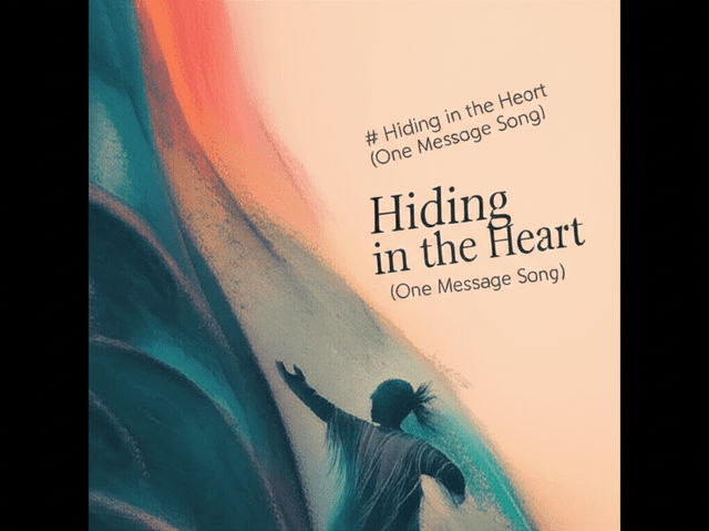 Hiding in the Heart (One Message Song) 1