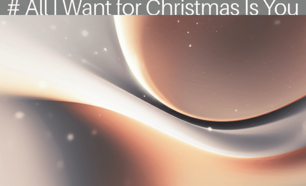 Mariah Carey - All I Want for Christmas 2