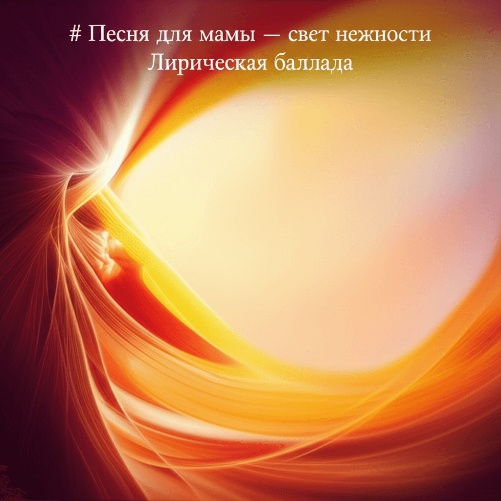 Песнь для мамы — свет нежности 2