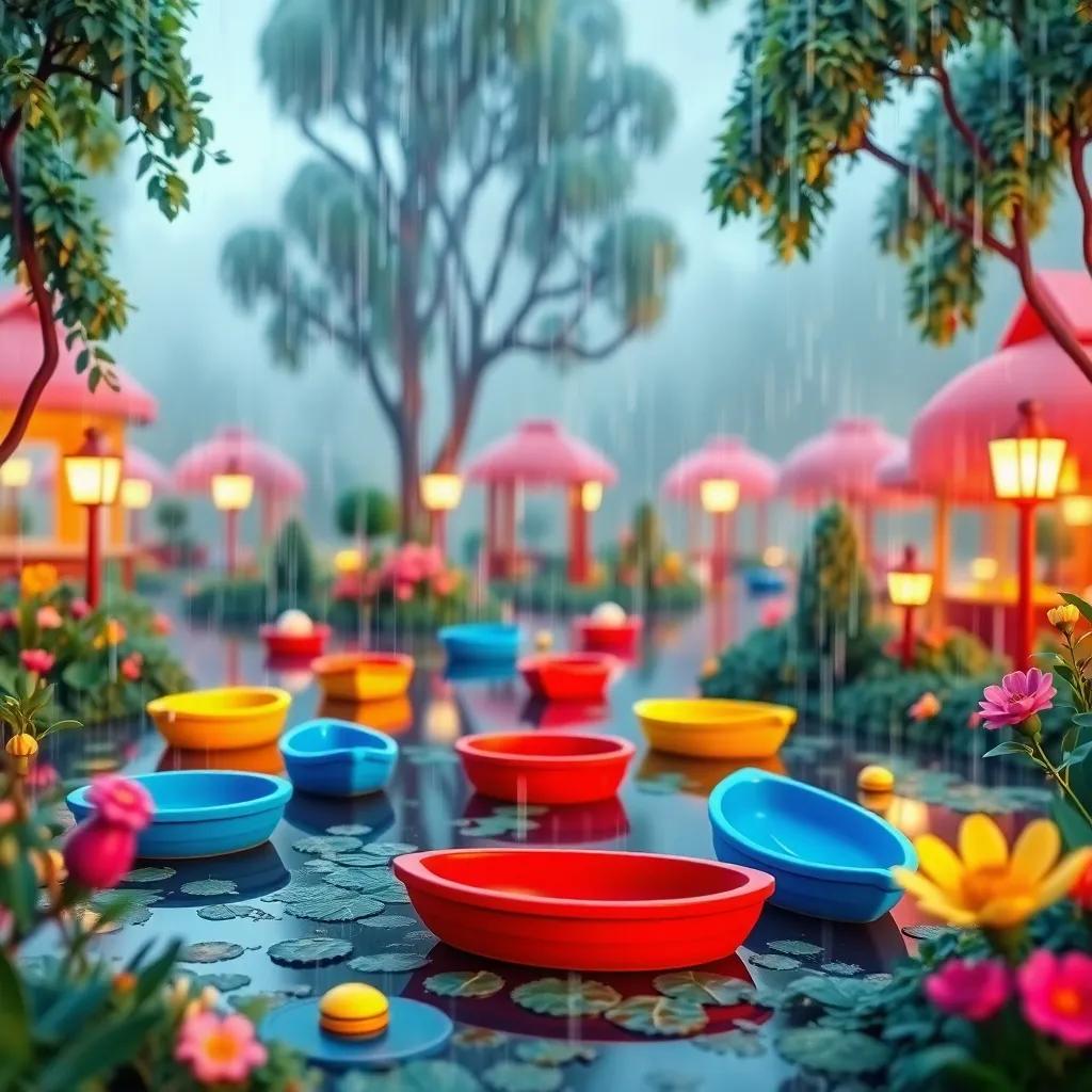 टप-टप बारिश का गीत 2