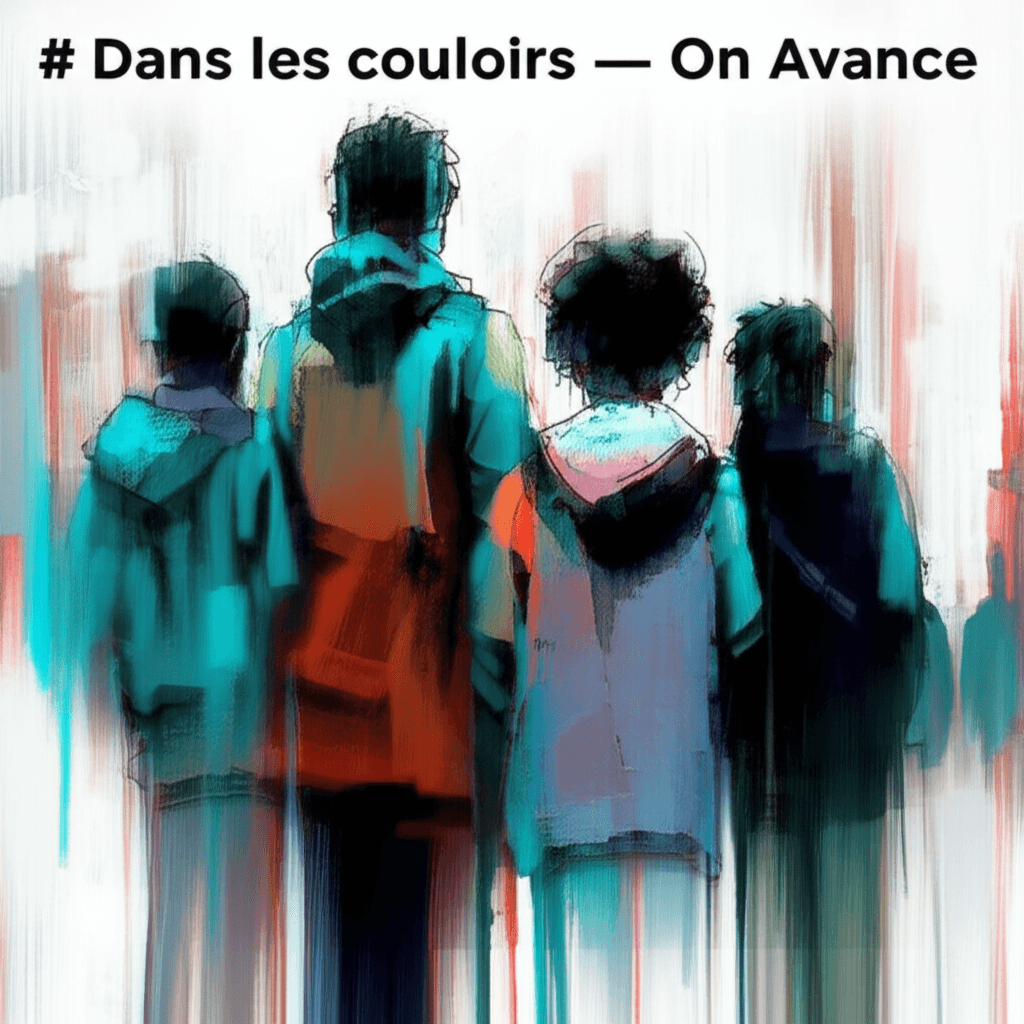 Dans les couloirs — On Avance 1