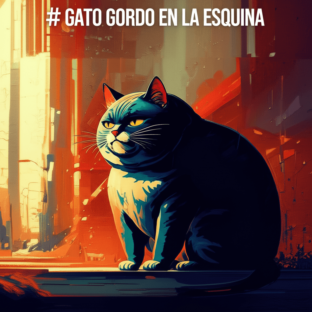 Gato Gordo en la Esquina 1