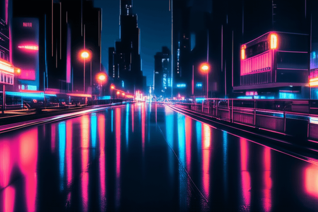 Neon Rearview Drive 1