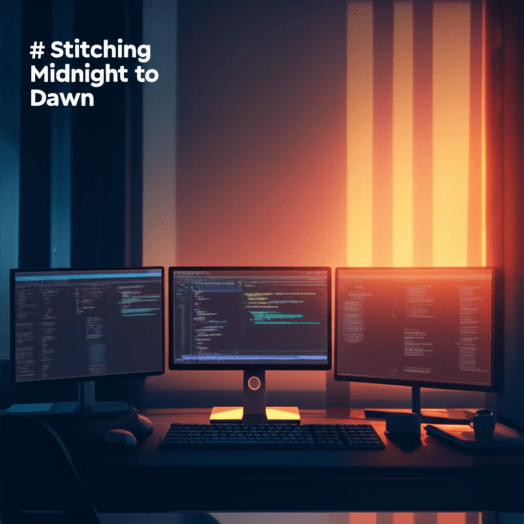 Stitching Midnight to Dawn 1