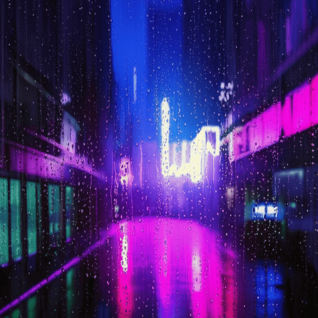 VHS Rain on Chrome 2