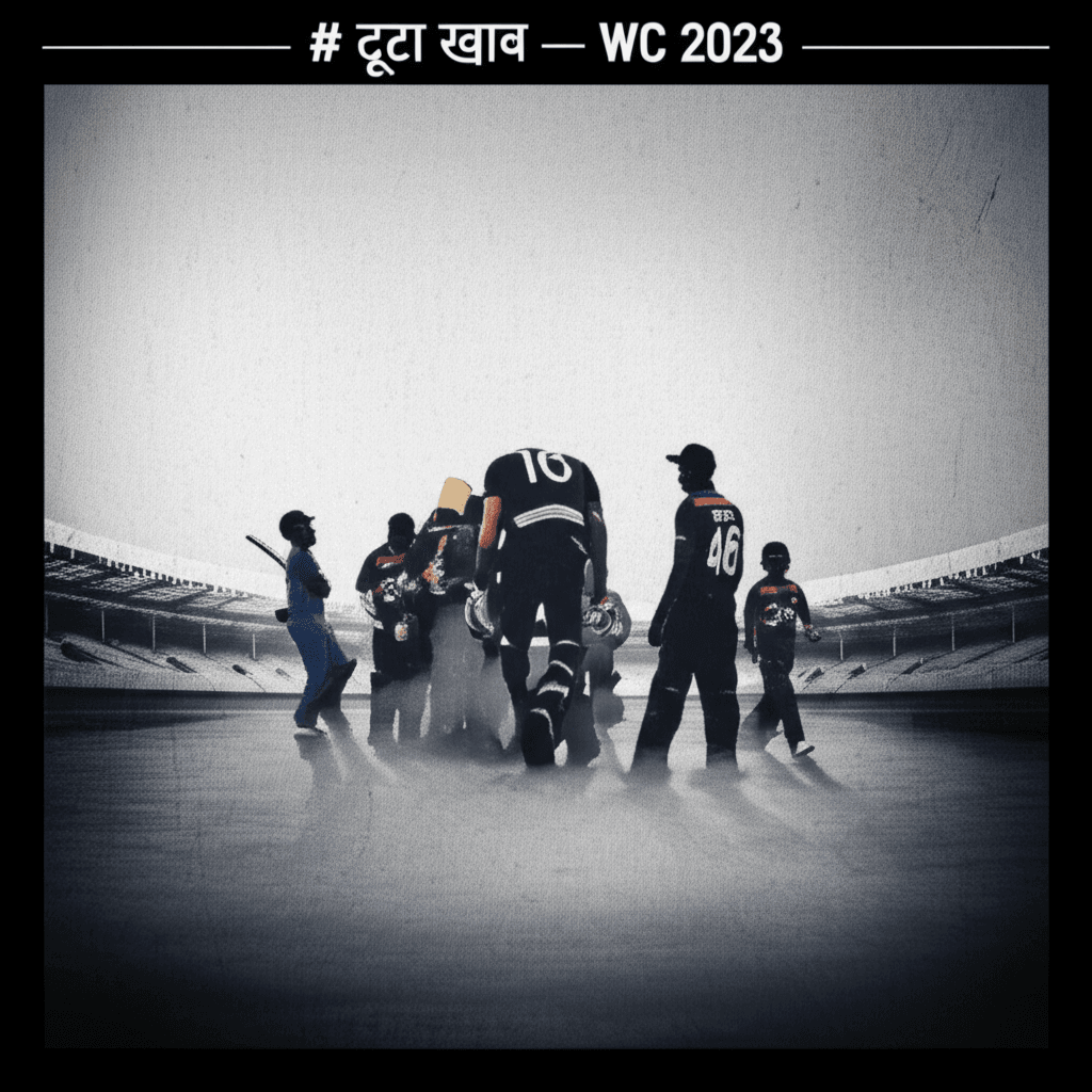 टूटा ख्वाब — WC 2023 2