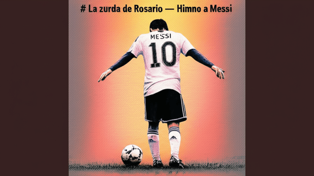 La zurda de Rosario — Himno a Messi 1