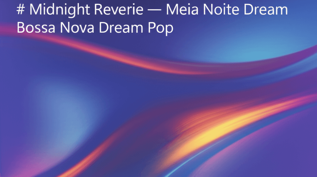 Midnight Reverie — Meia Noite Dream