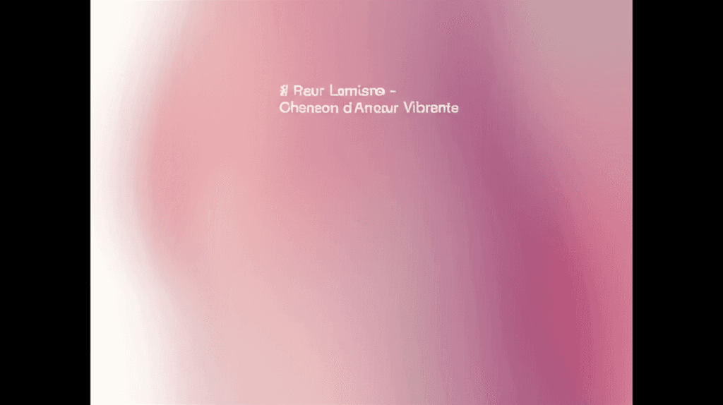 Pour Lamiene - Chanson d'Amour Vibrante