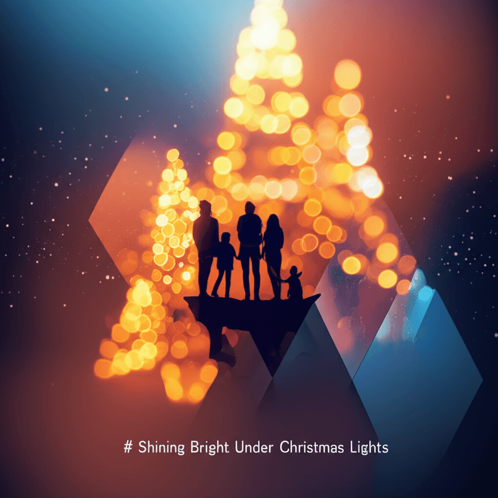 Shining Bright Under Christmas Lights 1
