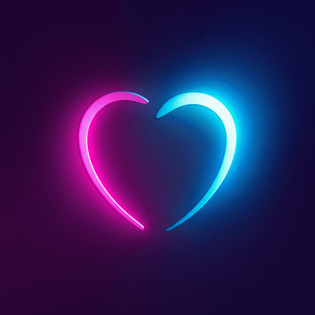 Neon Vinyl Heartbeat 2