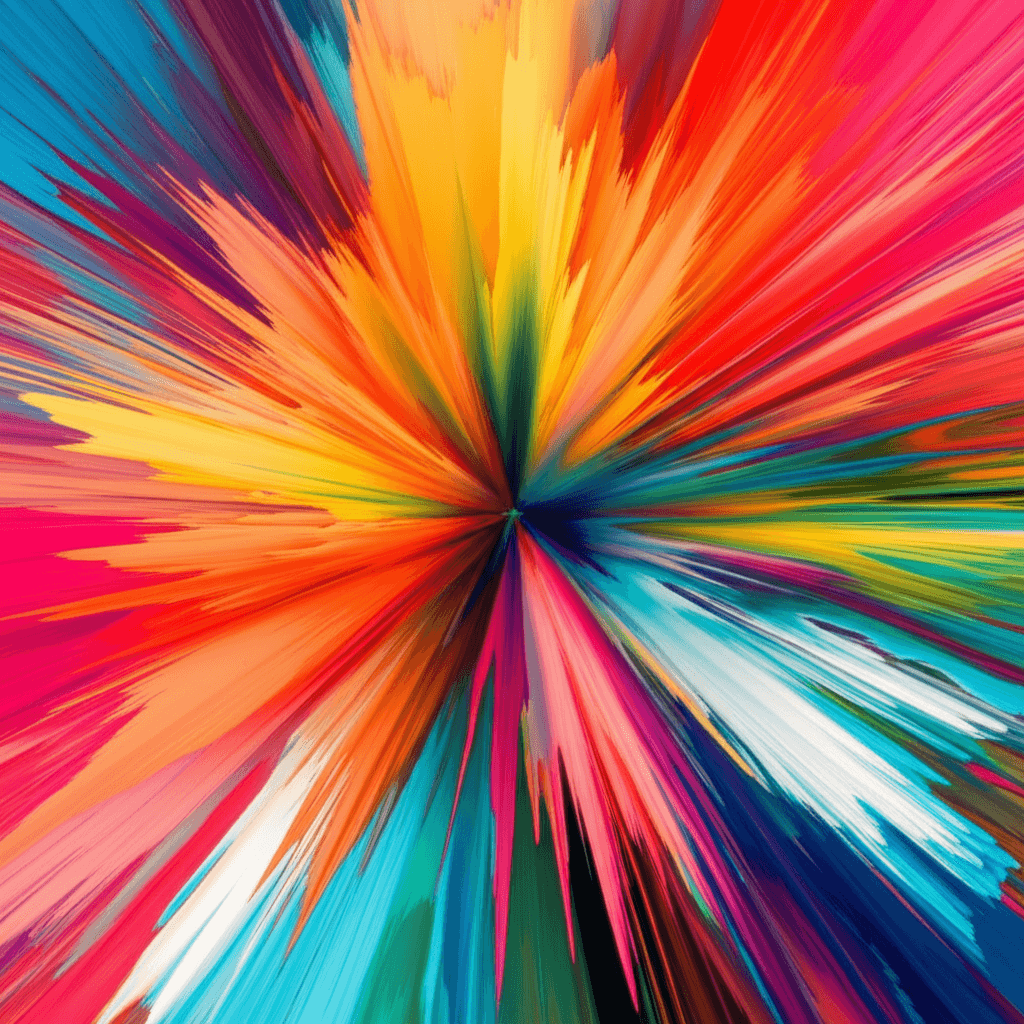 Heart Explodes in Color 1