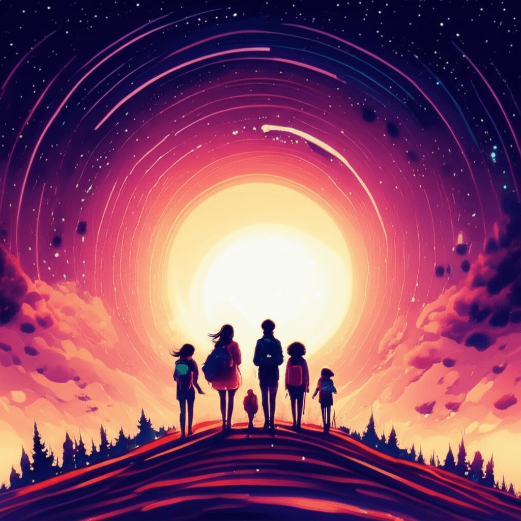 Friends Forever Under Starry Nights 1