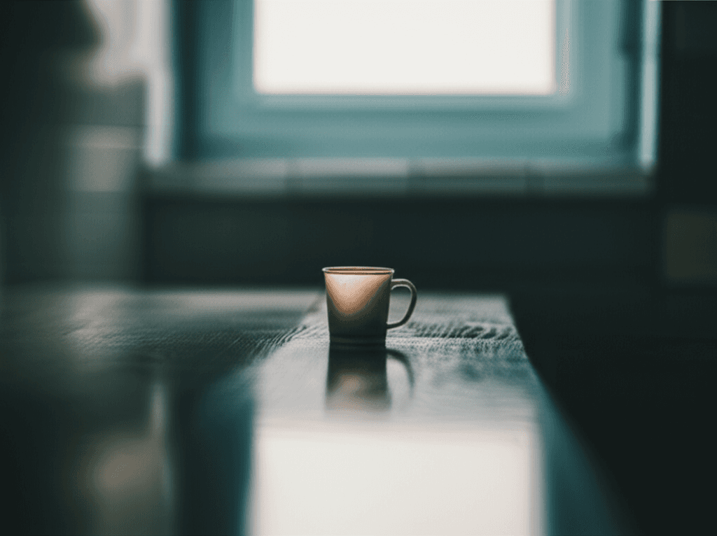 Cold Cup on the Kitchen Table 2