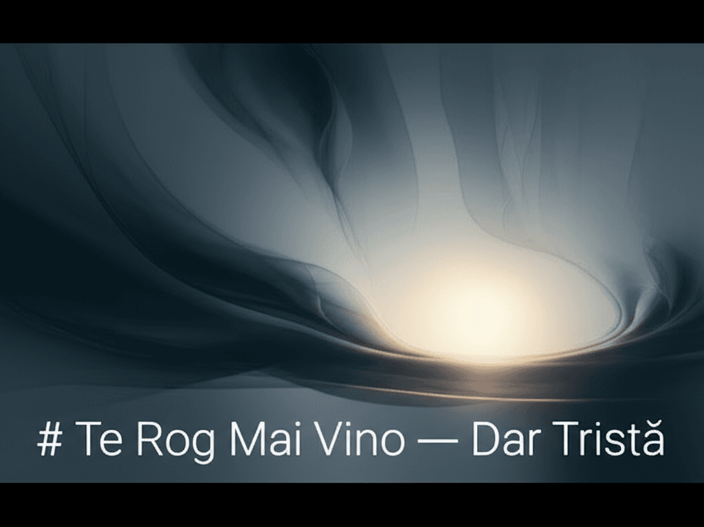 Te Rog Mai Vino — Dar Tristă 1