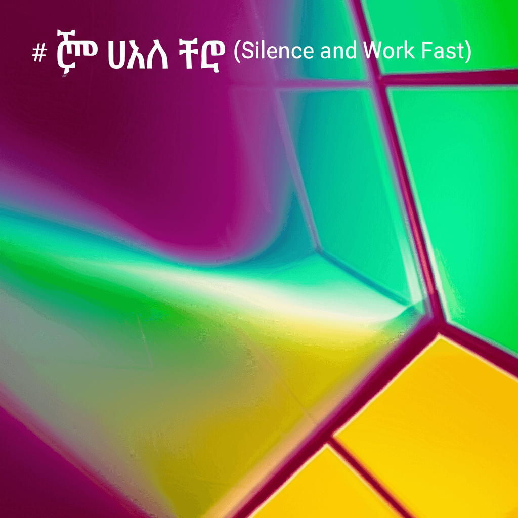 ዝም ብለህ ስራ ቶሎ 1