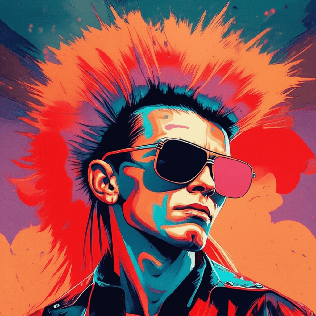 Mullet Blazing: Josh's Rock Anthem 1