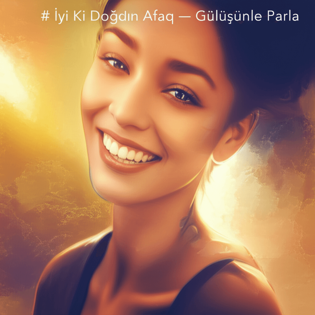 İyi Ki Doğdun Afaq — Gülüşünle Parla 1