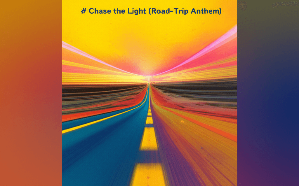 Chase the Light (Road-Trip Anthem) 1
