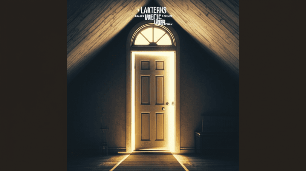Lanterns Over the Attic Door 1