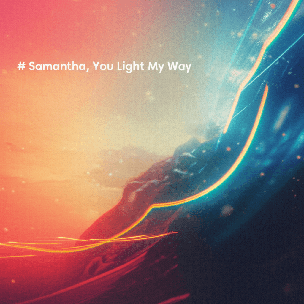 Samantha, You Light My Way 1