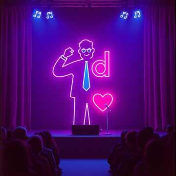 Chris on Stage, Dad in My Heart