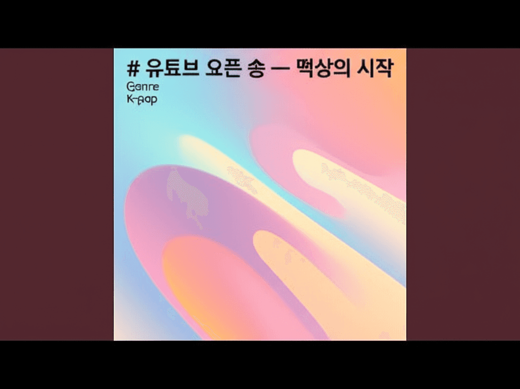 유튜브 오픈 송 — 떡상의 시작 1