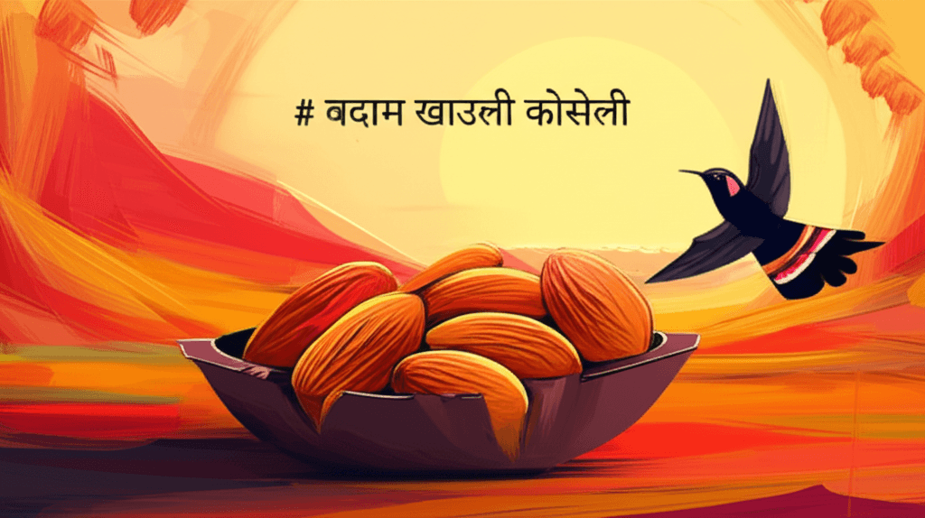 बदाम खाउली कोसेली 1