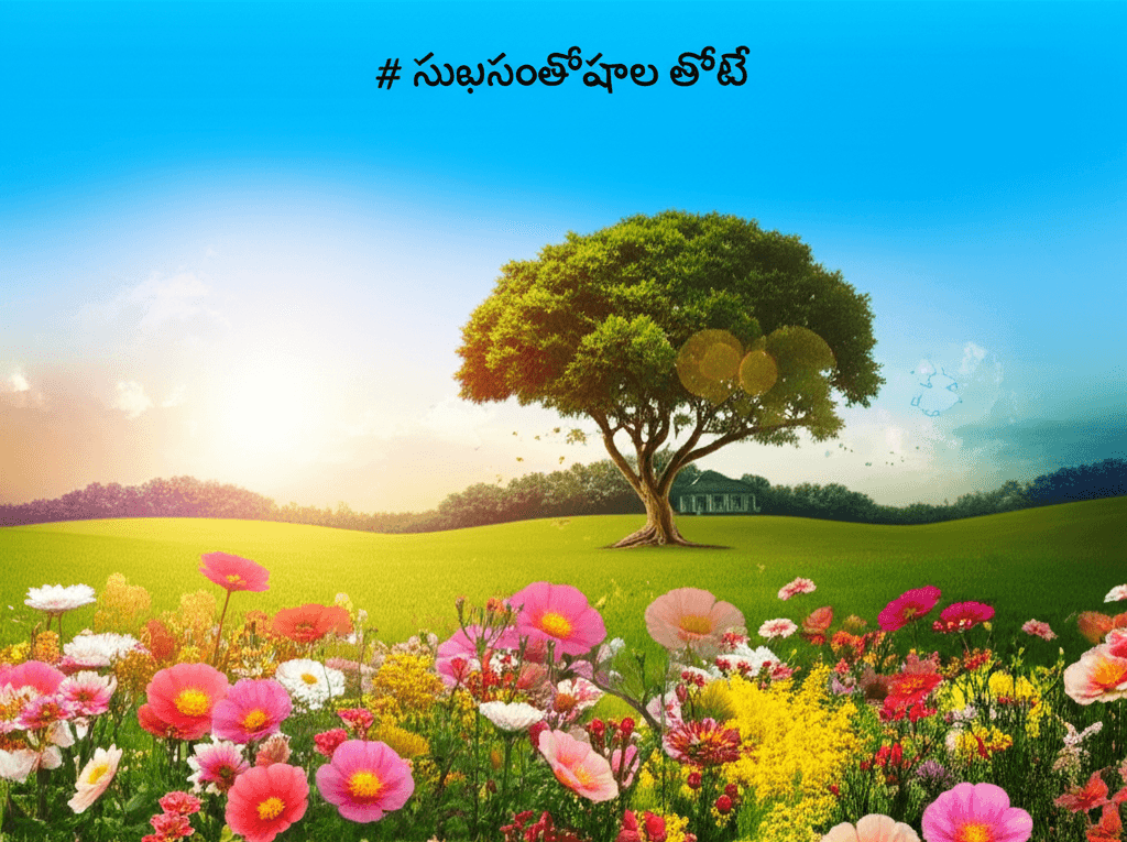 సుఖసంతోషాల తోటే 1