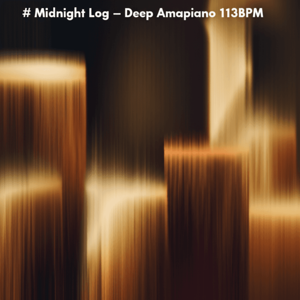 Midnight Log – Deep Amapiano 113BPM 2