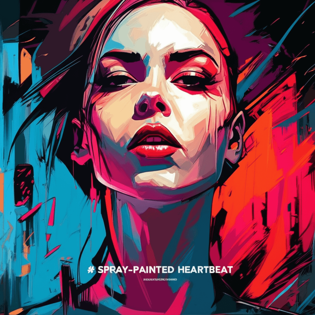 Spray-Painted Heartbeat