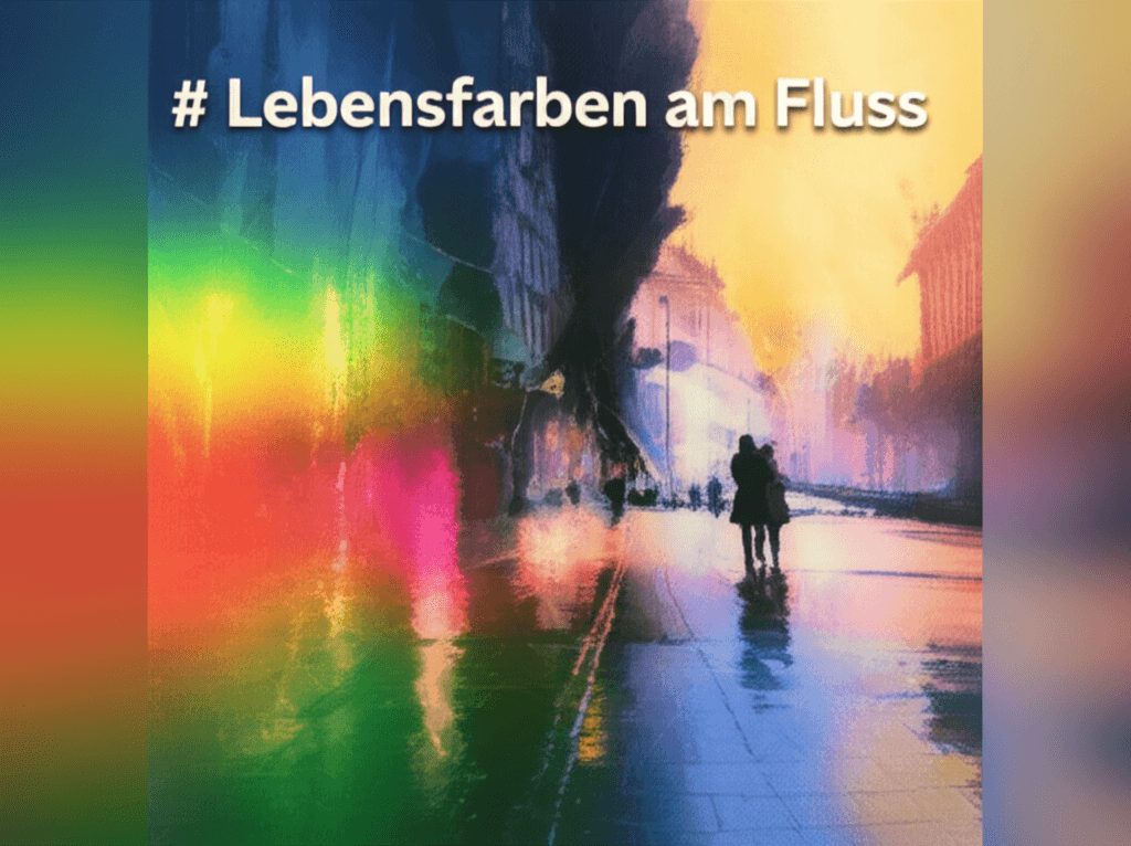 Lebensfarben am Fluss 1