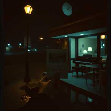 Midnight Calls in Blue