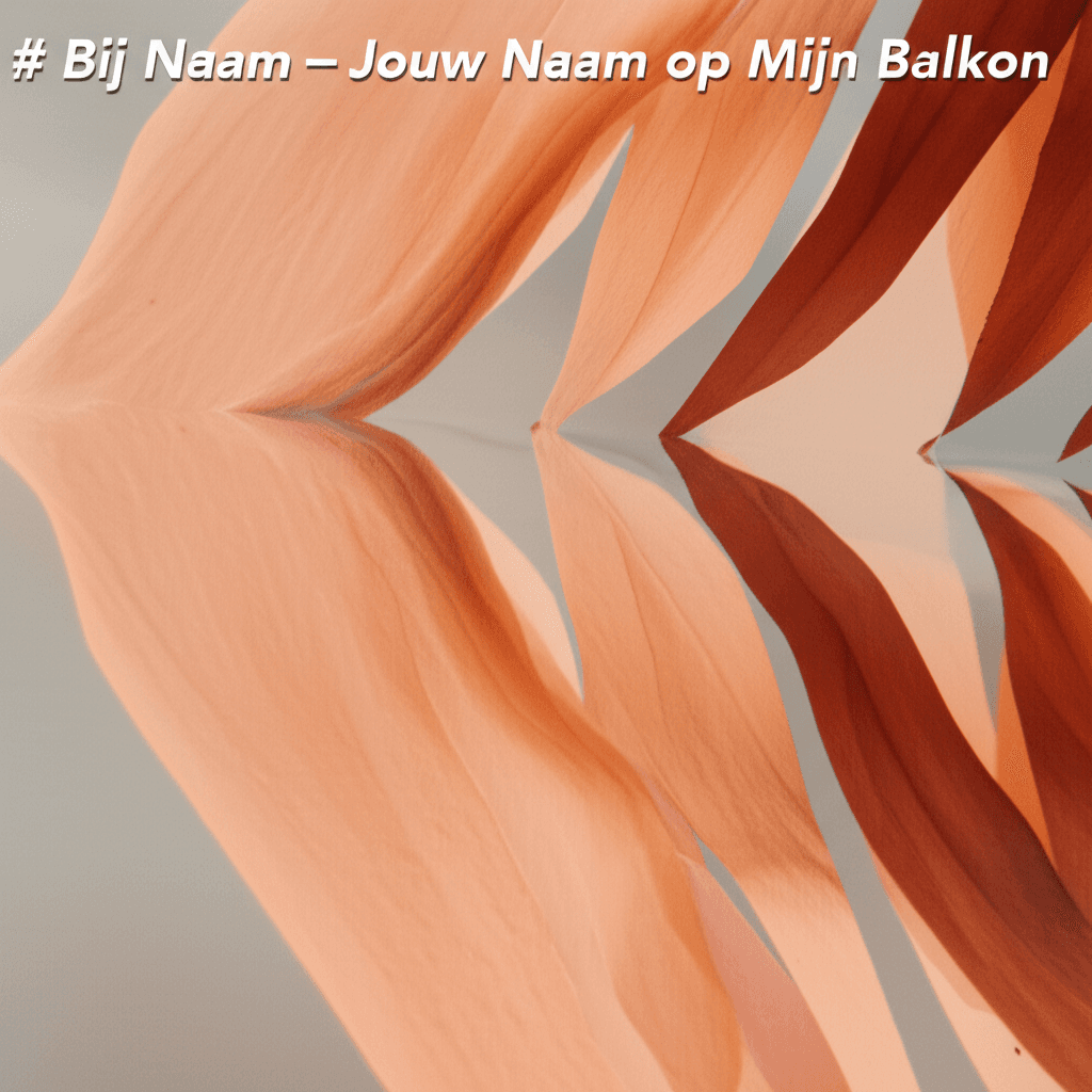 Bij Naam — Jouw Naam op Mijn Balkon 1