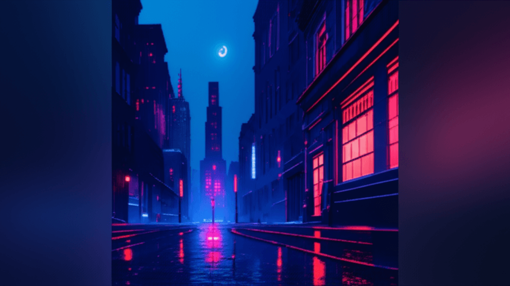 Midnight Groove in Blue 2