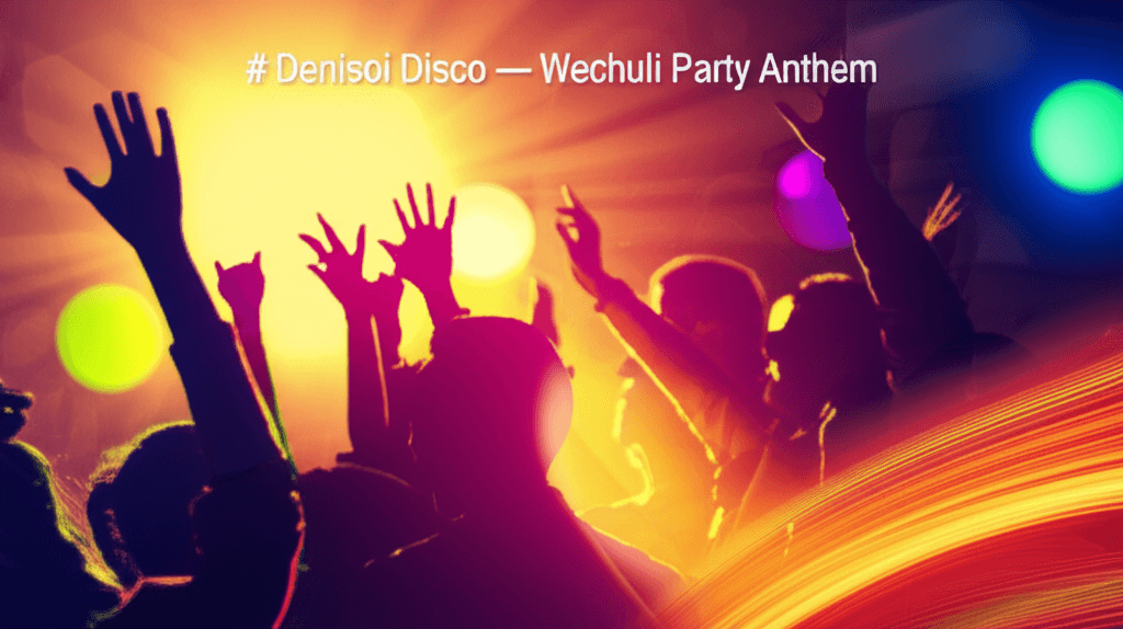 Denisoi Disco — Wechuli Party Anthem 2