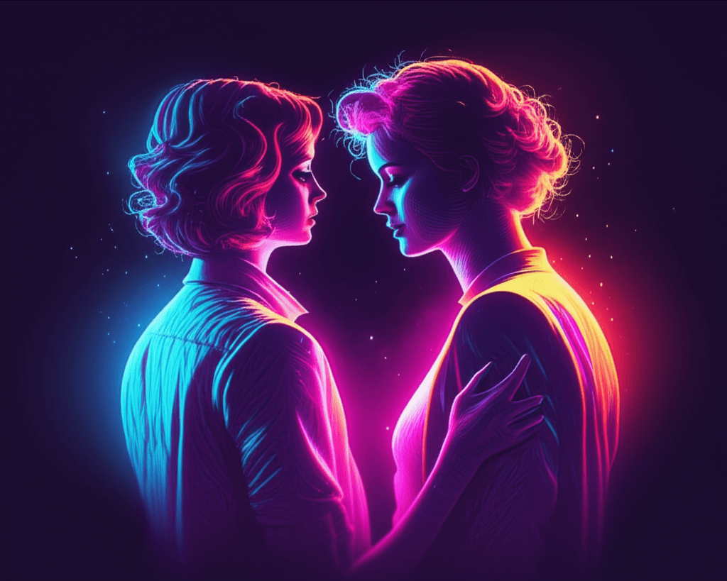 Neon Comets Tonight 2