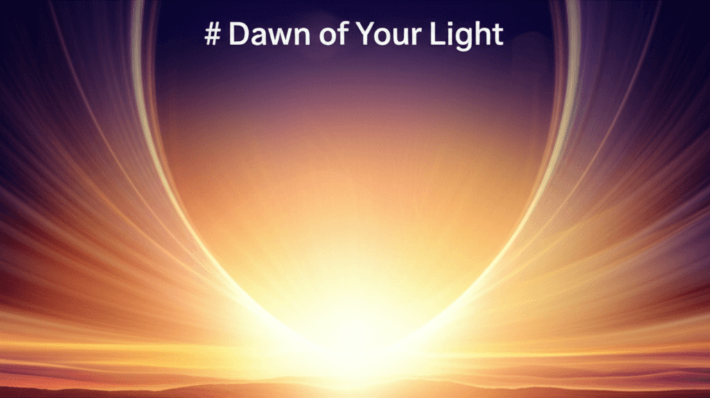 Dawn of Your Light 1