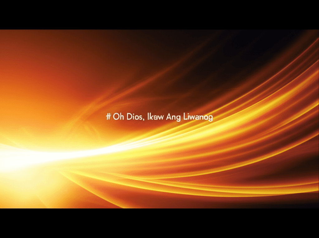 Oh Dios, Ikaw Ang Liwanag