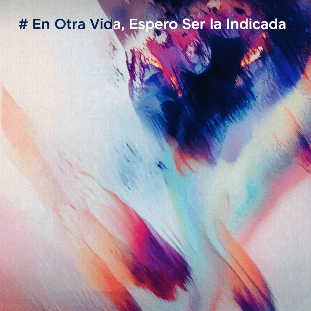 En Otra Vida, Espero Ser la Indicada 1