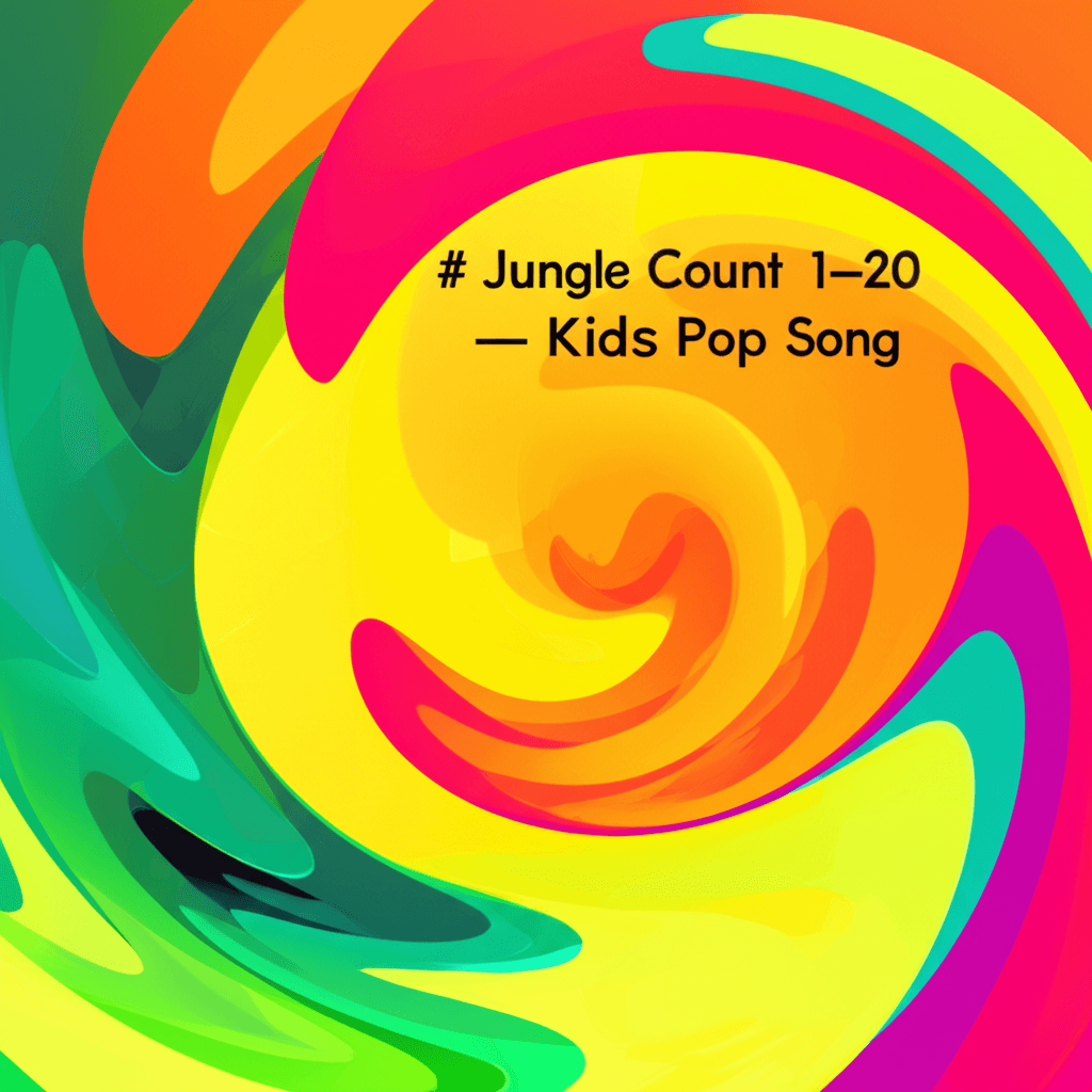 Jungle Count 1–20 — Kids Pop Song