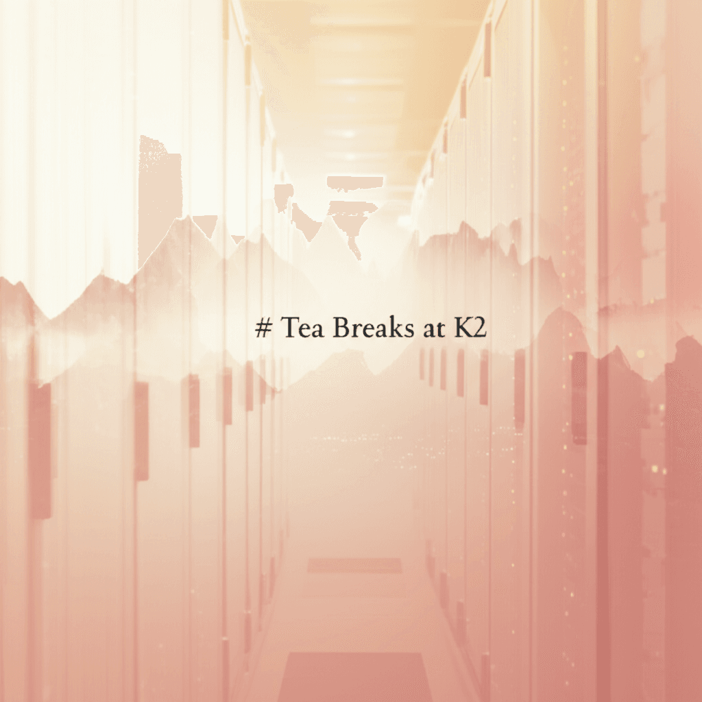 Tea Breaks at K2 2