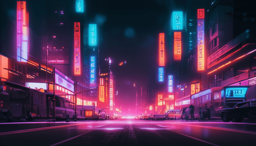 Electric Heartbeat - Neon Skyline 1