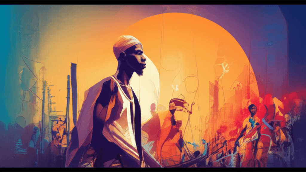 Lagos Sunrise: Dreams in Motion 1