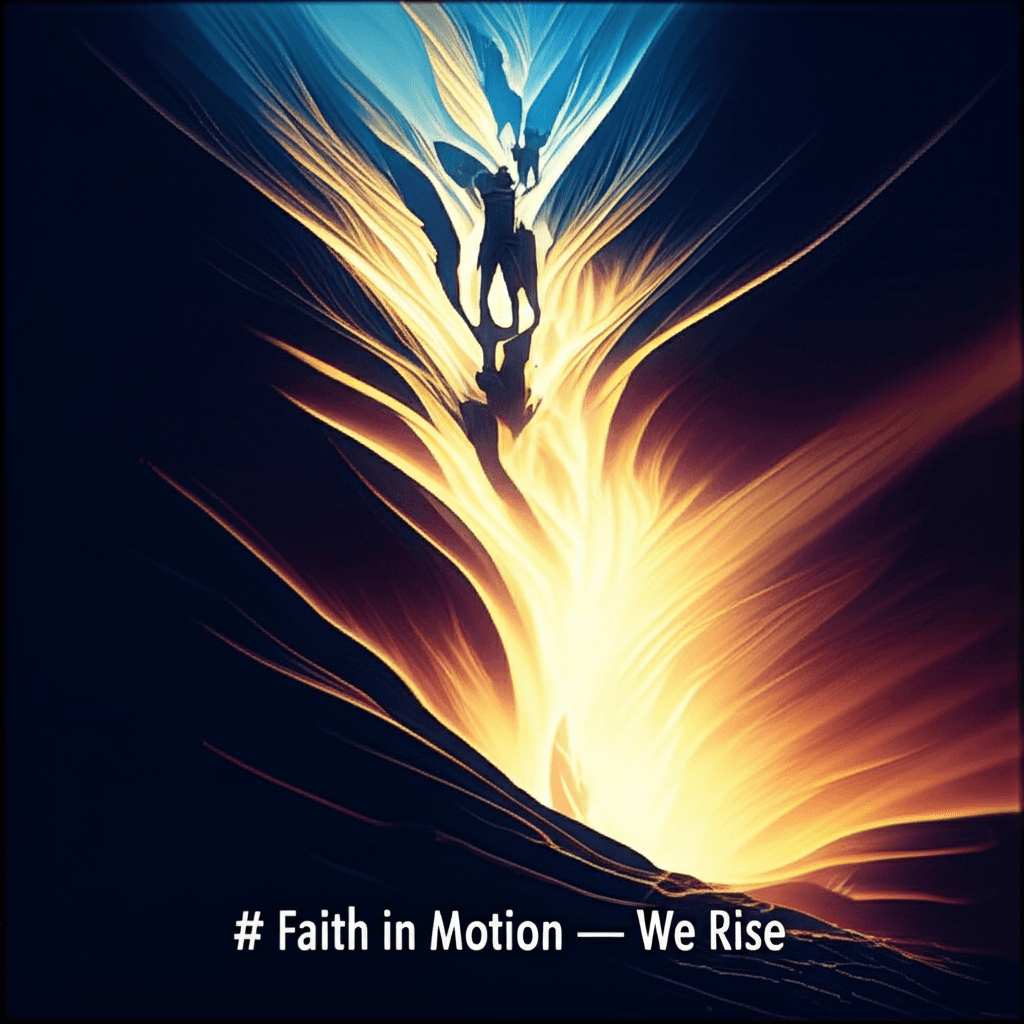 Faith in Motion — We Rise