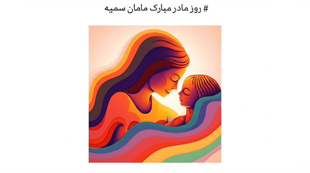 روز مادر مبارک مامان سمیه 2